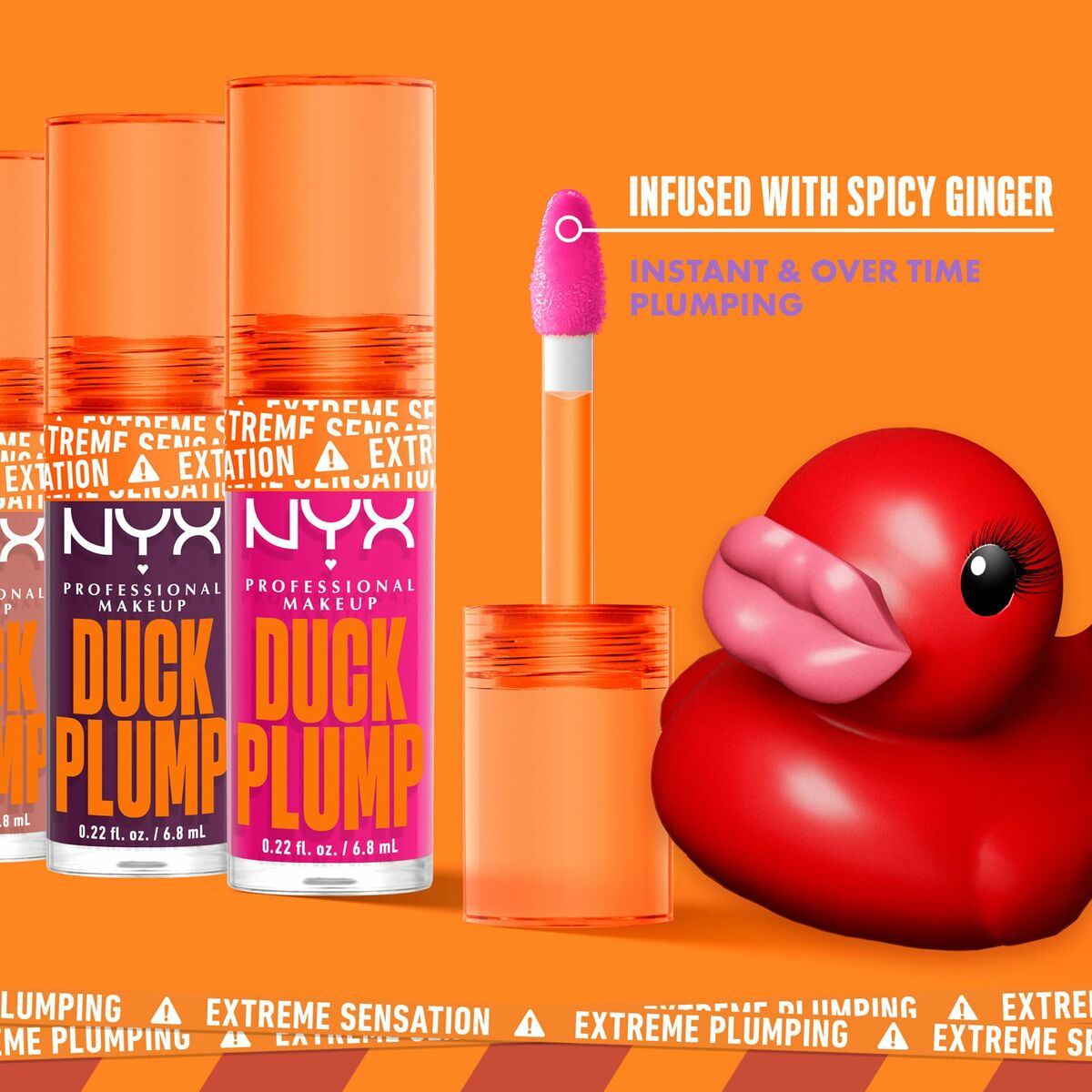 Lipgloss NYX Duck Plump Curly spicy 6,8 ml